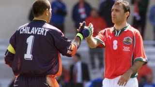 България играе един от последните си мачове на Световно по футбол