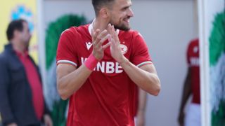 ЦСКА благодари на Калоян Кръстев