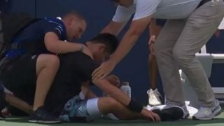 Кошмарна гледка във Вашингтон преди мача на Гришо ВИДЕО