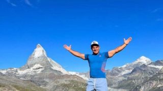 Вдъхновяващо! Роден футболист покори Алпите СНИМКИ