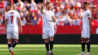 Севиля с първа победа за сезона при завръщането на Рамос ВИДЕО