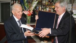 ЦСКА почете голяма легенда