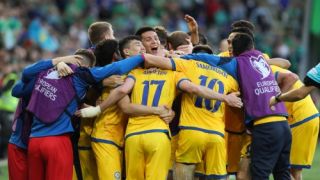 Казахстан запази шансове за класиране на Евро 2024 ВИДЕО