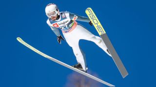 Зографски скочи 119.5 метра на голямата шанца в Клингентал