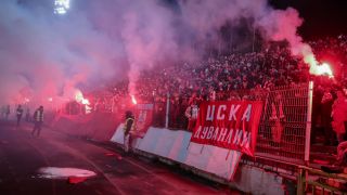 Играчите на ЦСКА с тъжна почетна обиколка