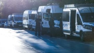 Драконовски мерки за конгреса на БФС, водното оръдие пак е тук ВИДЕО