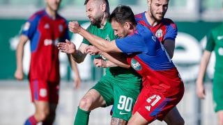 Голово шоу в Разград, феновете на Стяуа дразнят Лудогорец с ЦСКА ВИДЕО
