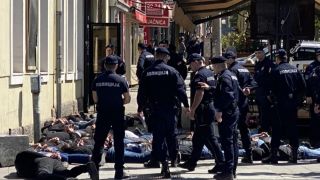 Белград пламна! Страшно е ВИДЕО 18+