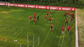 Звезда поднови тренировки с ЦСКА ВИДЕО
