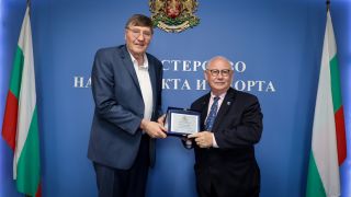 Министър Глушков на среща с ръгби шеф