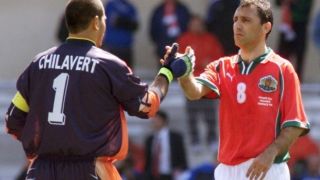България играе един от последните си мачове на Световно по футбол