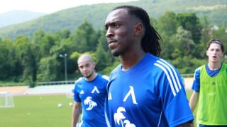 Новият с първа тренировка за Левски