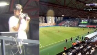 Огромен гаф в излъчването на мач, ето как решиха проблема ВИДЕО