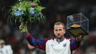 Хари Кейн отпразнува с два гола мач №100 ВИДЕО