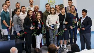 Българските олимпийци дадоха начало на учебната година в НСА "Васил Левски"