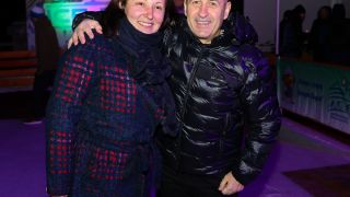 Олимпийската медалистка Евгения Раданова празнува