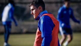 Мечката с първа тренировка СНИМКИ