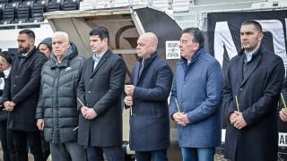 Гонзо и Зума откриха новата трибуна на „Лаута“ СНИМКИ