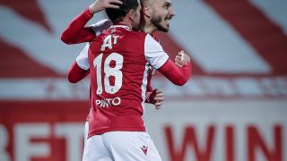 Феновете на ЦСКА полудяха след фамозен гол ВИДЕО