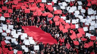 Сектор "Г" празнува с Левски на вечното дерби СНИМКА