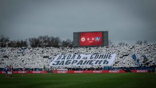 Левскарите се заядоха с ЦСКА на вечното дерби ВИДЕО
