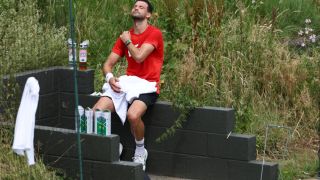 Григор се завърна на корта, тренира с №1 в света Снимки