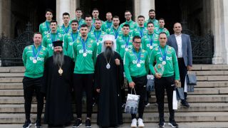 Патриарх Даниил благослови "лъвовете" Снимки