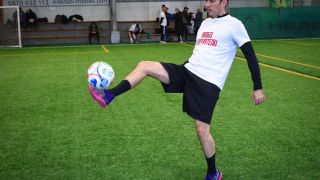 Васил Терзиев игра футбол за Пенев: Тук съм като приятел, а не като кмет