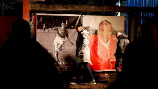 Фенове на ЦСКА се събраха и почетоха Димитър Пенев