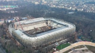ЦСКА показа докъде стигна строежът на "Армията"