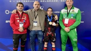 Ангел Алиев спечели злато на Европейското по ММА