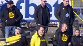 Илиян Филипов подскача в сектора за гости в Монтана