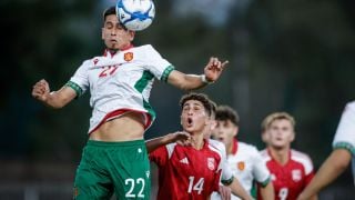 Дебютант титуляр за България U21, левскар капитан