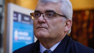 Петьо Костадинов-Полковника и Патрик-Габриел Галчев празнувaт
