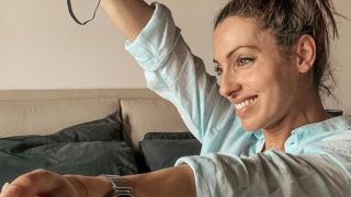 Ивет Лалова празнува