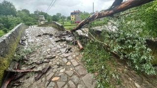 Стихията не прощава, вижте кадри от тежката ситуация в Дряново