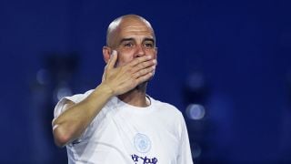 Ерлинг Холанд се сбогува емоционално с Гуардиола