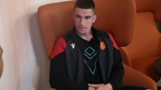 Завърнал се в Левски пред БЛИЦ Live: Искам да пробия в убийствената конкуренция