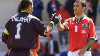България играе един от последните си мачове на Световно по футбол