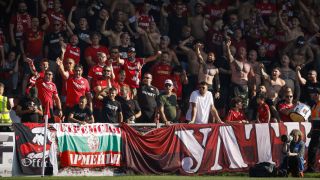 Официално: УЕФА посече ЦСКА заради ексцесиите в Дери