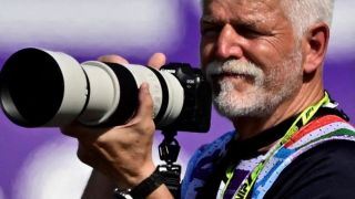 Президентът на Чехия стана фотограф на Формула 1