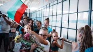 Шампионско посрещане за златните ни момичета
