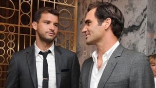 Григор със специално обръщение към Федерер