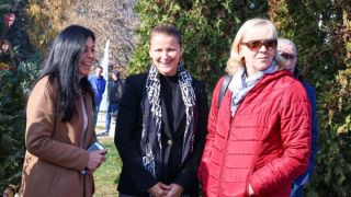 Олимпийската шампионка Тереза Маринова празнува