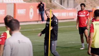 Показаха как Гиздол подготвя ЦСКА, появиха се първи кадри