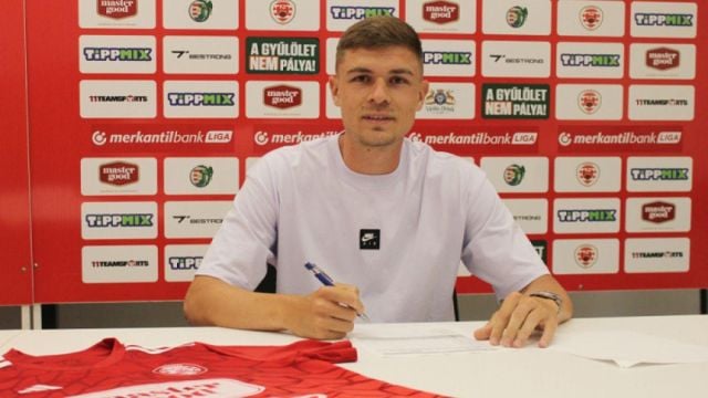 Наш национал герой за тима си в Унгария