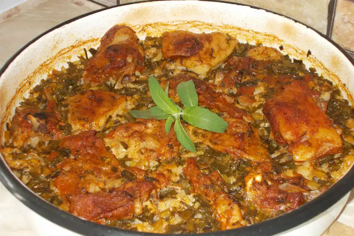 Агнешко с джоджен и ориз с лапад – класическа рецепта за Гергьовден