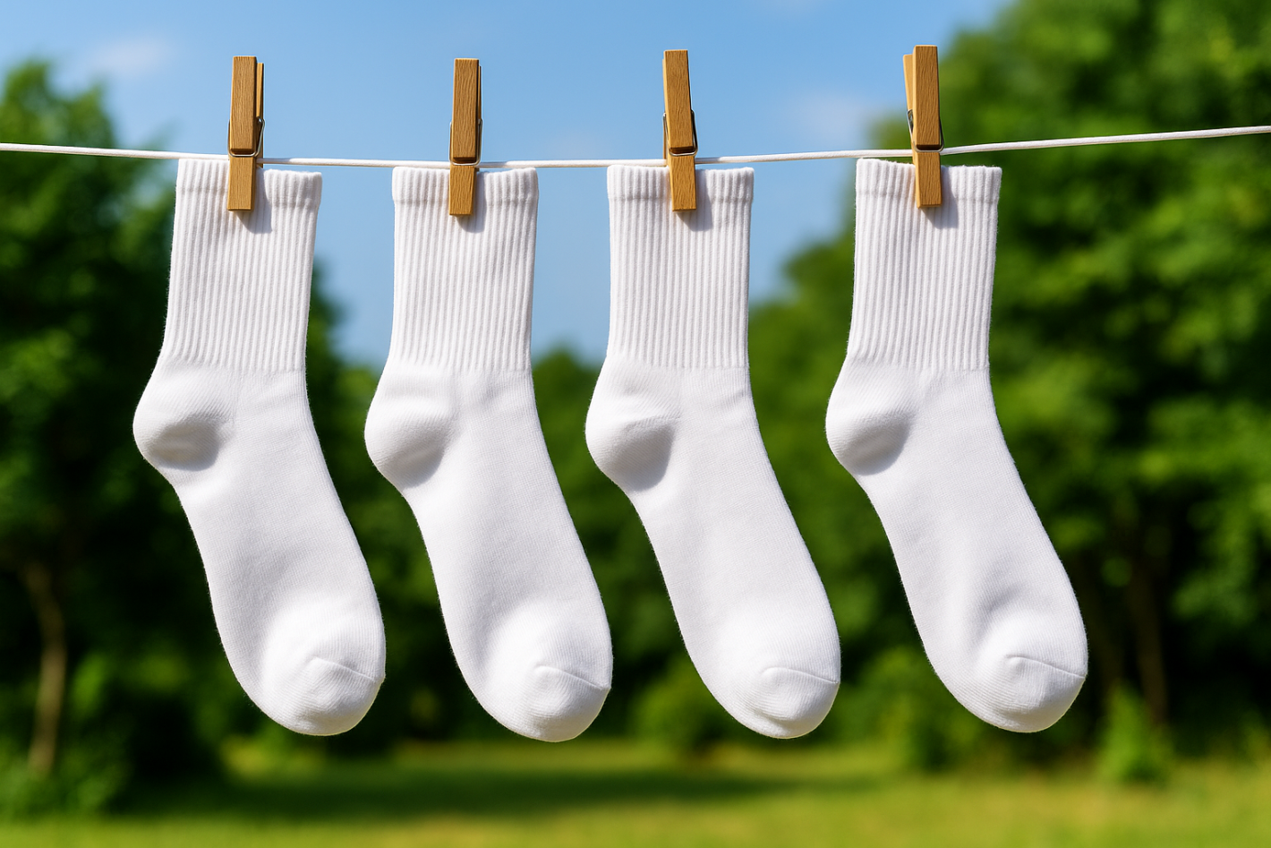 Прането никога няма да е същото: Тайният трик за снежнобели чорапи