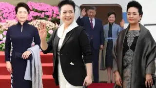 "Засенчва дори съпруга си и кара всички да се влюбят в нея": Как се облича първата дама на Китай, за да всява респект