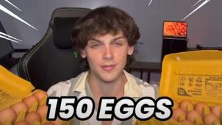 Блогър изяде 150 яйца за 5 дни и ето какво му се случи